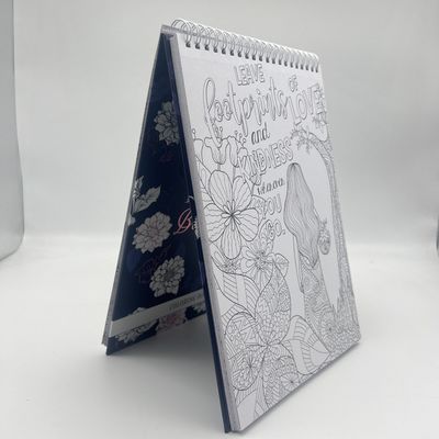 144 Pages Custom Coloring Book Printing Services Uncoated Woodfree Paper