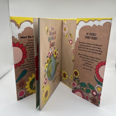 128gsm 157gsm Paper Weight Children's Book Printing 144 Pages Eco Friendly Ink