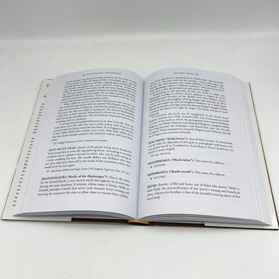 Professional A5 Novel Book Printing 200 Pages 80gsm Weight Cream Uncoated Paper