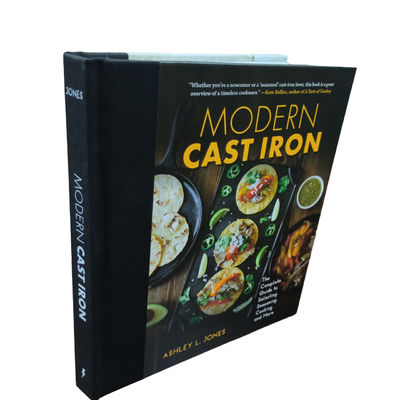 Modern Cast Iron Hardcover Art Book Printing With Matte Lamination Cover Finish Hardcover Book Printing Services