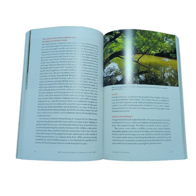 The Complete Guide To Indiana State Parks | Custom Catalog Printing with Matte Laminated Softcover and Glossy Inner Page