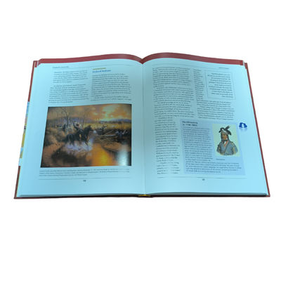 The Oklahomans Volume I | Textbook Printing Service With Glossy Lamination And Smyth Sewn Hardcover Binding