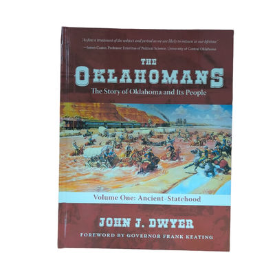 The Oklahomans Volume I | Textbook Printing Service With Glossy Lamination And Smyth Sewn Hardcover Binding