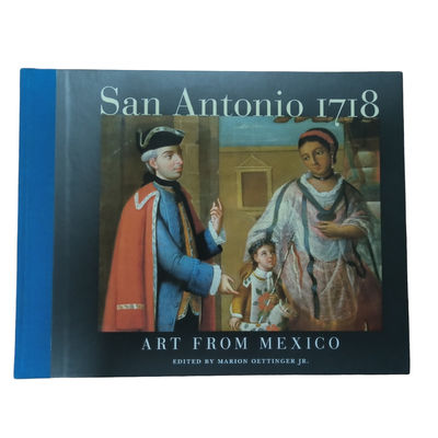 San Antonio 1718 Art From Mexico | 130 Gsm Glossy Art Paper With Offset Printing Tech For Prodessional Hardcover Art Bo