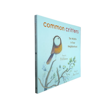 Common Critters | C2S Glossy Art Paper Children's Book Printing with Matte Lamination Jacket Finish