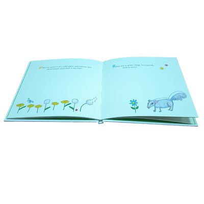 Hardcover Children's Book with Matte Lamination and Spot UV for Drawing