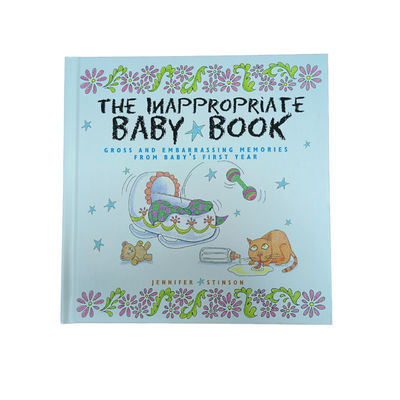 Hardcover Children's Book with Matte Lamination and Spot UV for Drawing