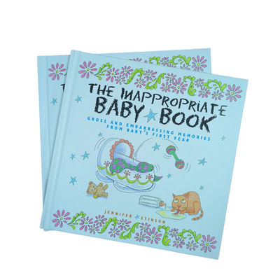Hardcover Children's Book with Matte Lamination and Spot UV for Drawing