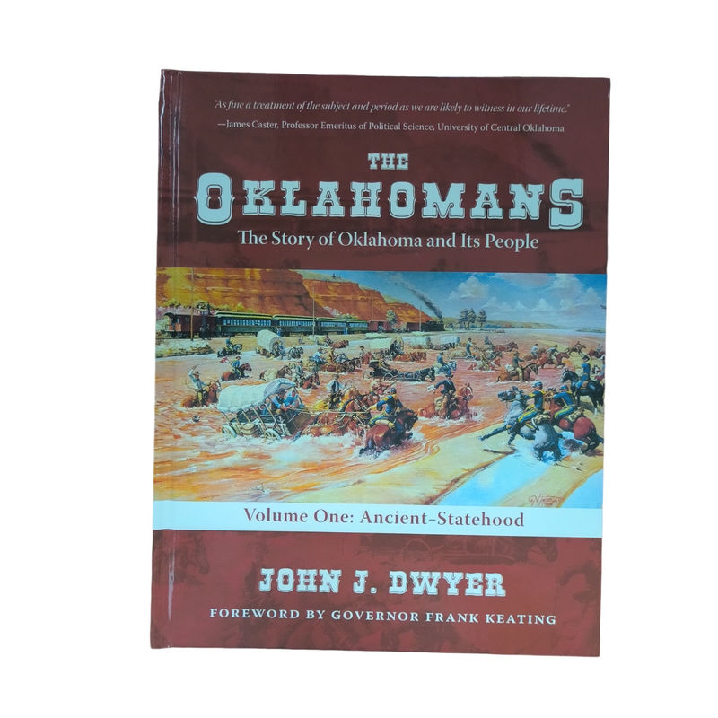 The Oklahomans Volume I | Textbook Printing Service With Glossy Lamination And Smyth Sewn Hardcover Binding