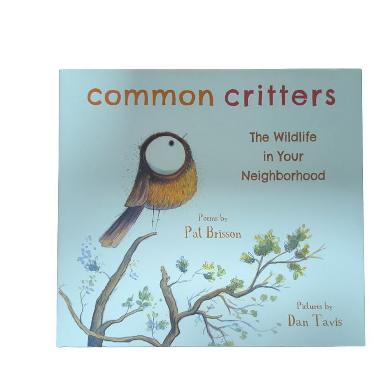 Common Critters | C2S Glossy Art Paper Children's Book Printing with Matte Lamination Jacket Finish